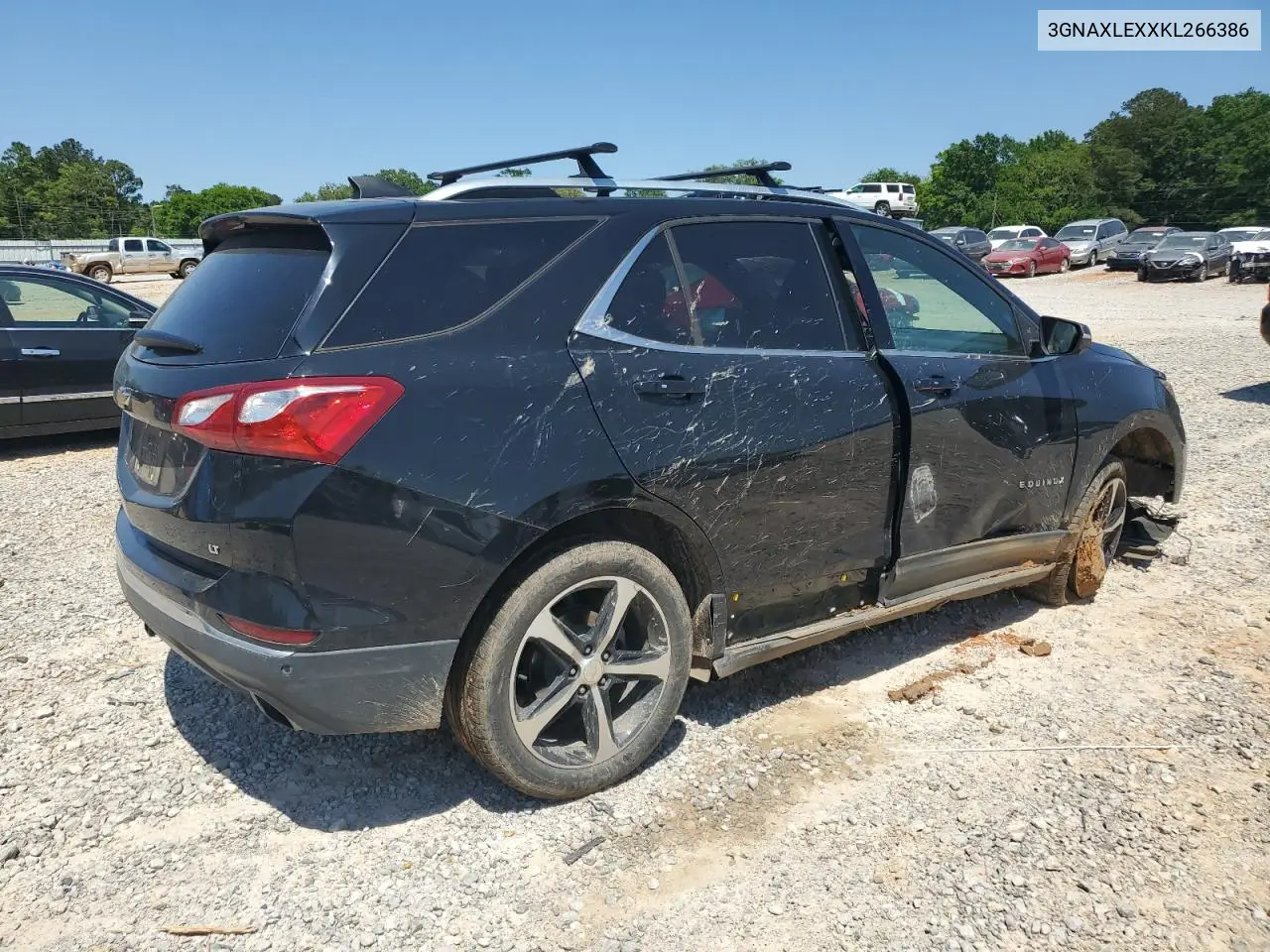 2019 Chevrolet Equinox Lt VIN: 3GNAXLEXXKL266386 Lot: 53079105