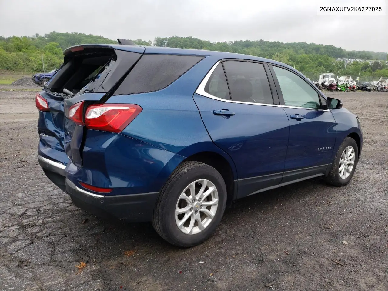 2019 Chevrolet Equinox Lt VIN: 2GNAXUEV2K6227025 Lot: 55804915