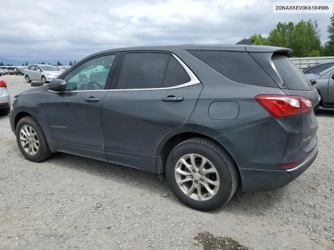 2019 Chevrolet Equinox Lt VIN: 2GNAXKEV0K6184986 Lot: 56107685