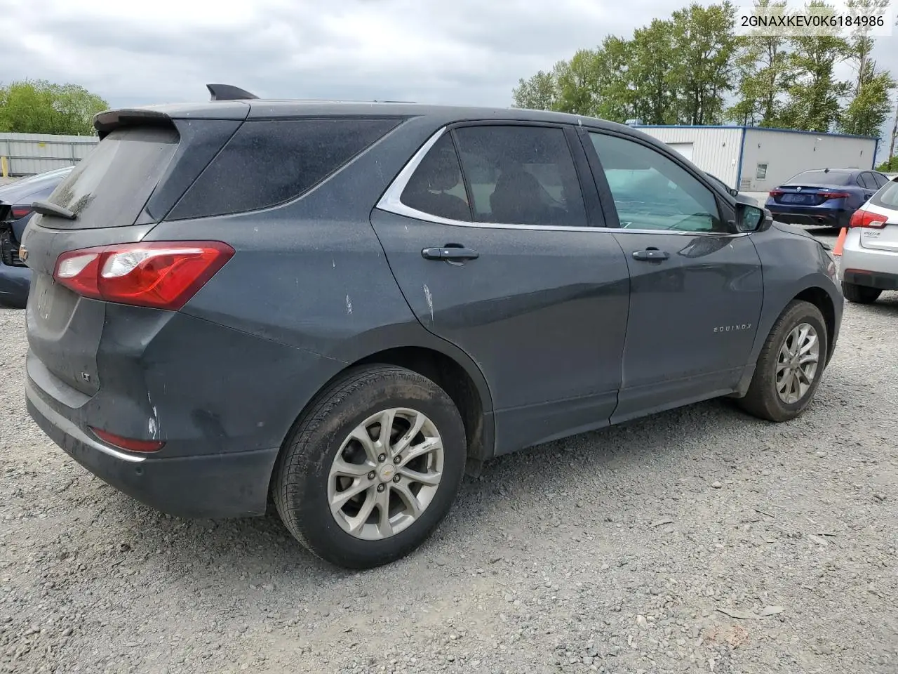 2019 Chevrolet Equinox Lt VIN: 2GNAXKEV0K6184986 Lot: 56107685