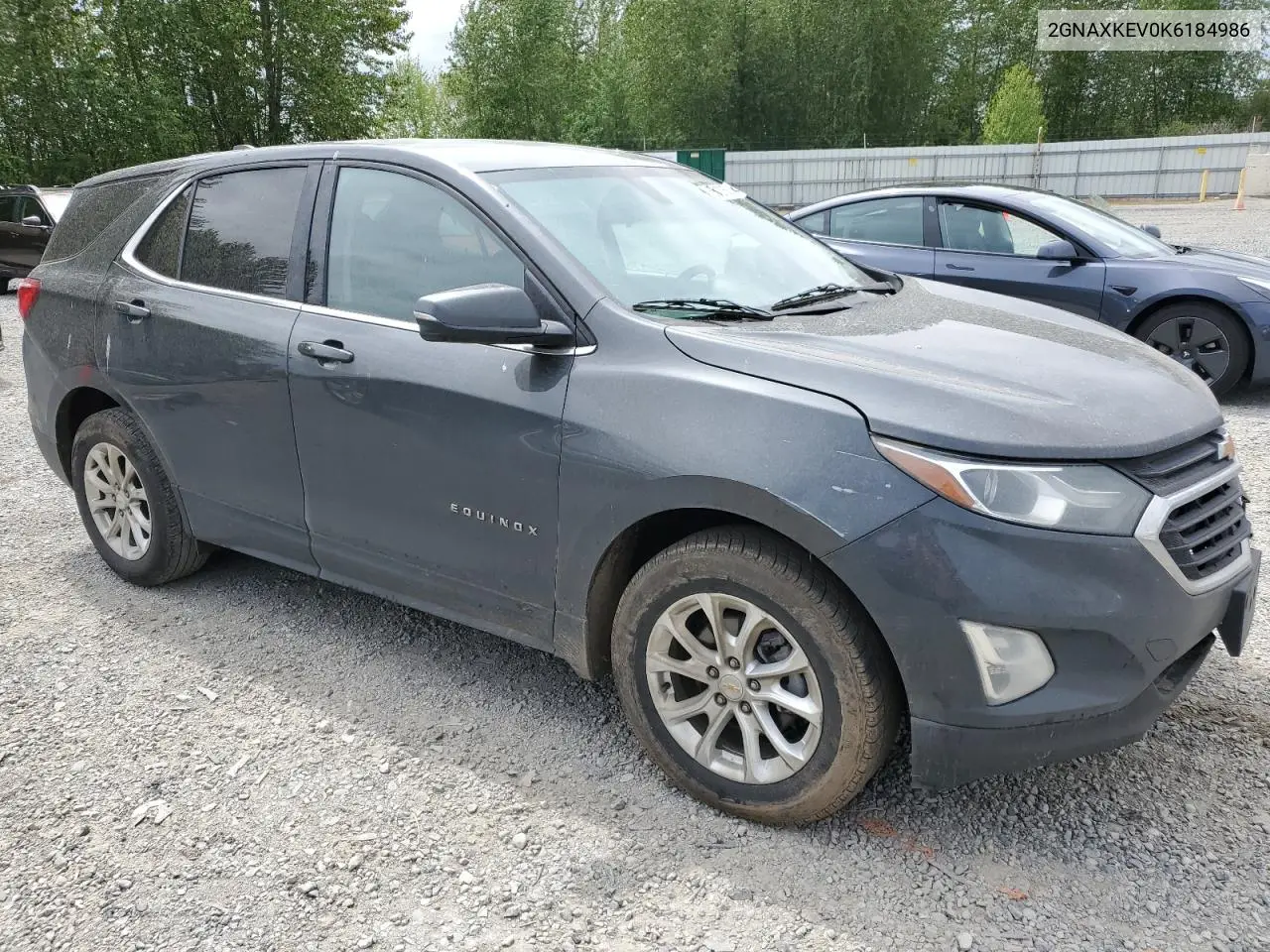 2019 Chevrolet Equinox Lt VIN: 2GNAXKEV0K6184986 Lot: 56107685