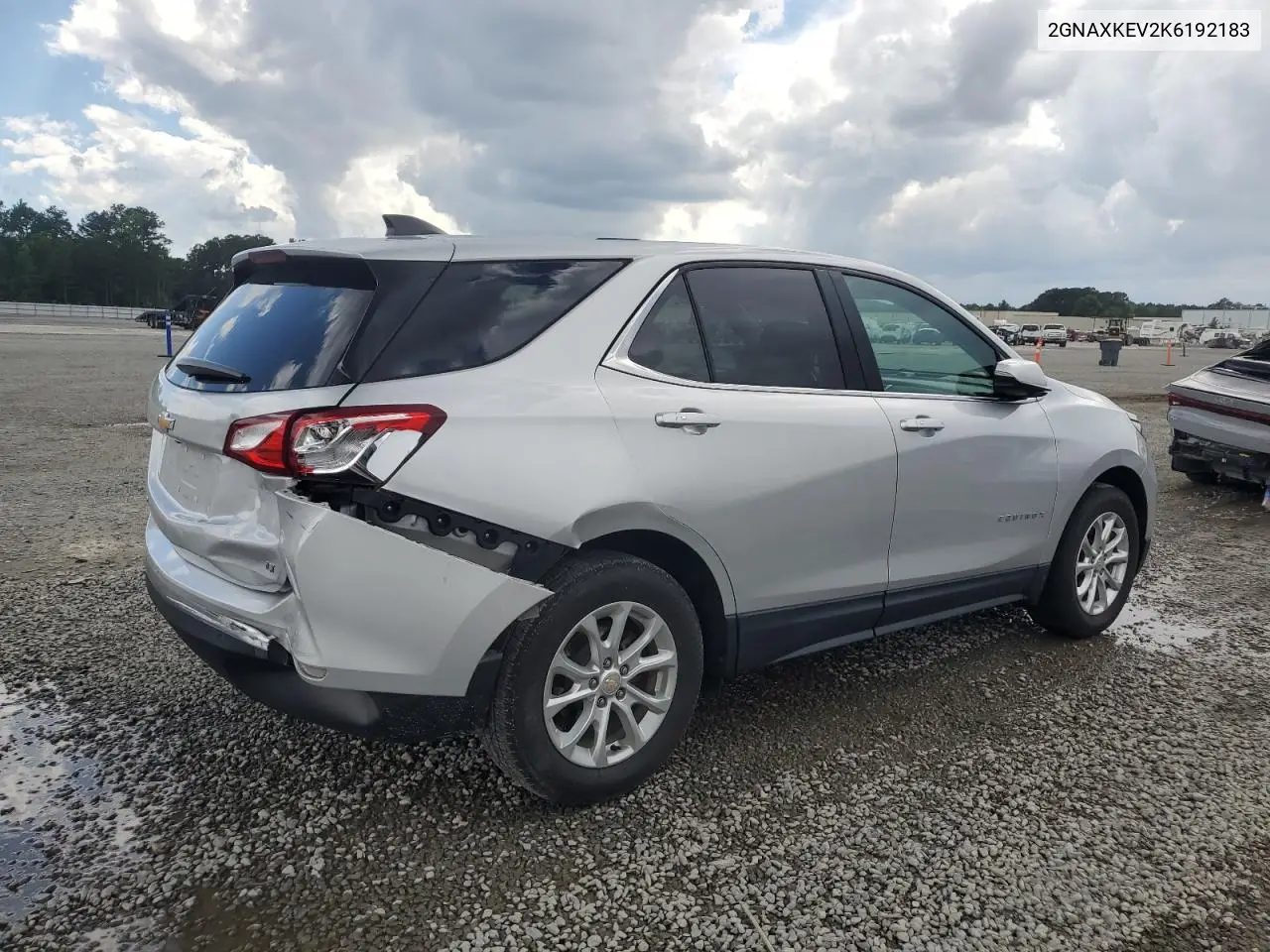 2019 Chevrolet Equinox Lt VIN: 2GNAXKEV2K6192183 Lot: 56540185