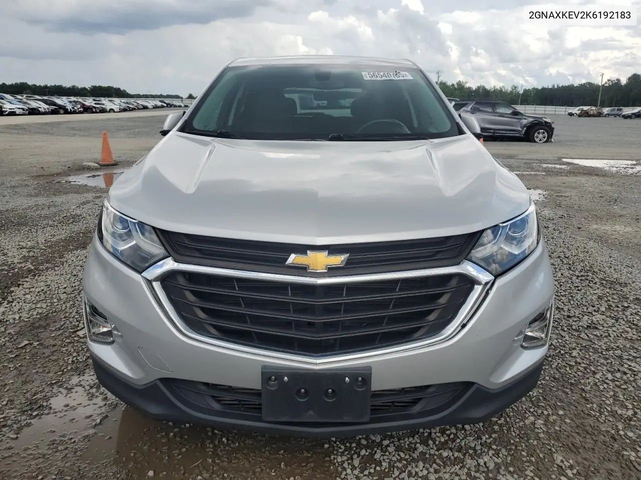 2019 Chevrolet Equinox Lt VIN: 2GNAXKEV2K6192183 Lot: 56540185
