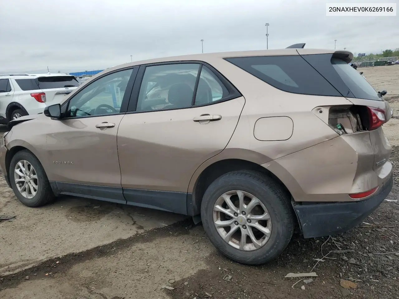 2019 Chevrolet Equinox Ls VIN: 2GNAXHEV0K6269166 Lot: 56642865
