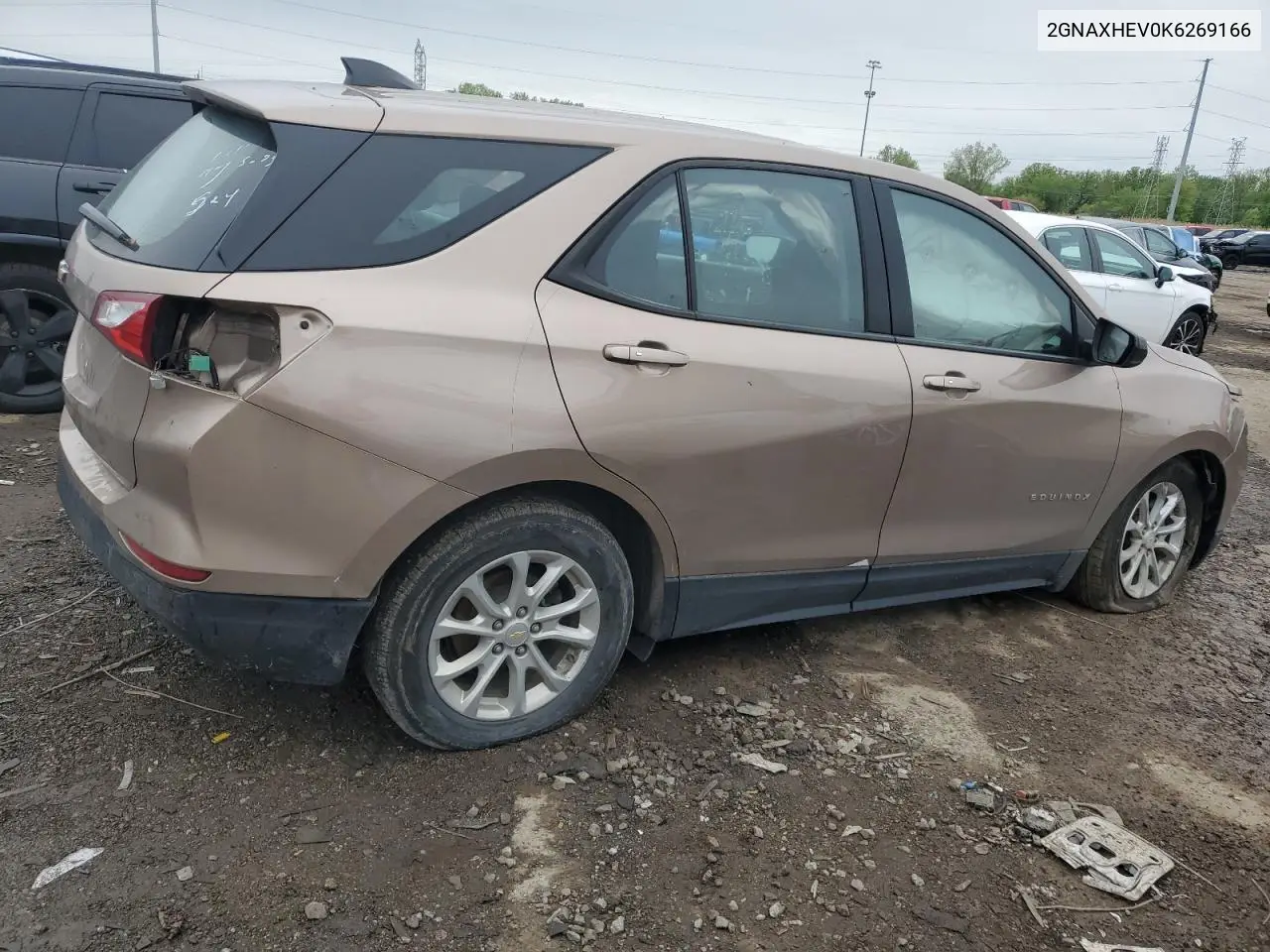 2019 Chevrolet Equinox Ls VIN: 2GNAXHEV0K6269166 Lot: 56642865