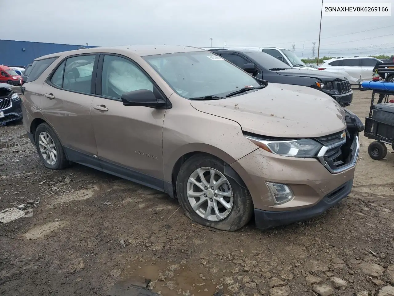 2019 Chevrolet Equinox Ls VIN: 2GNAXHEV0K6269166 Lot: 56642865