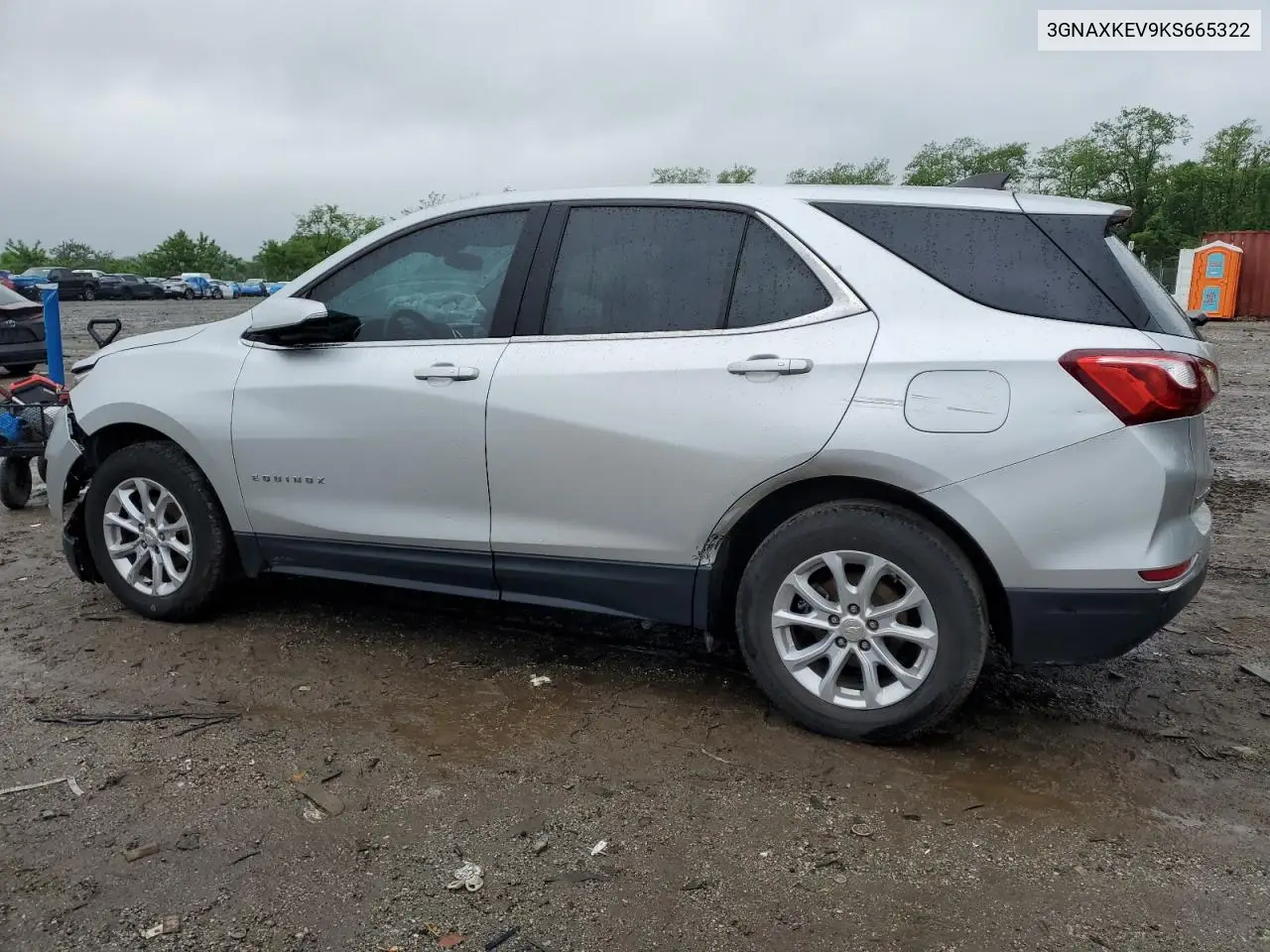 2019 Chevrolet Equinox Lt VIN: 3GNAXKEV9KS665322 Lot: 56720305