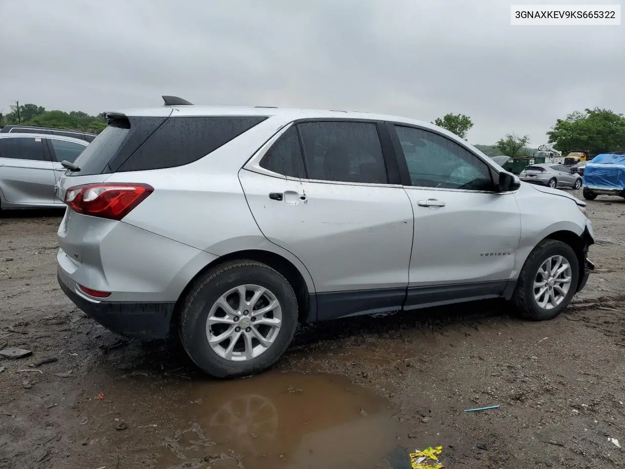 2019 Chevrolet Equinox Lt VIN: 3GNAXKEV9KS665322 Lot: 56720305