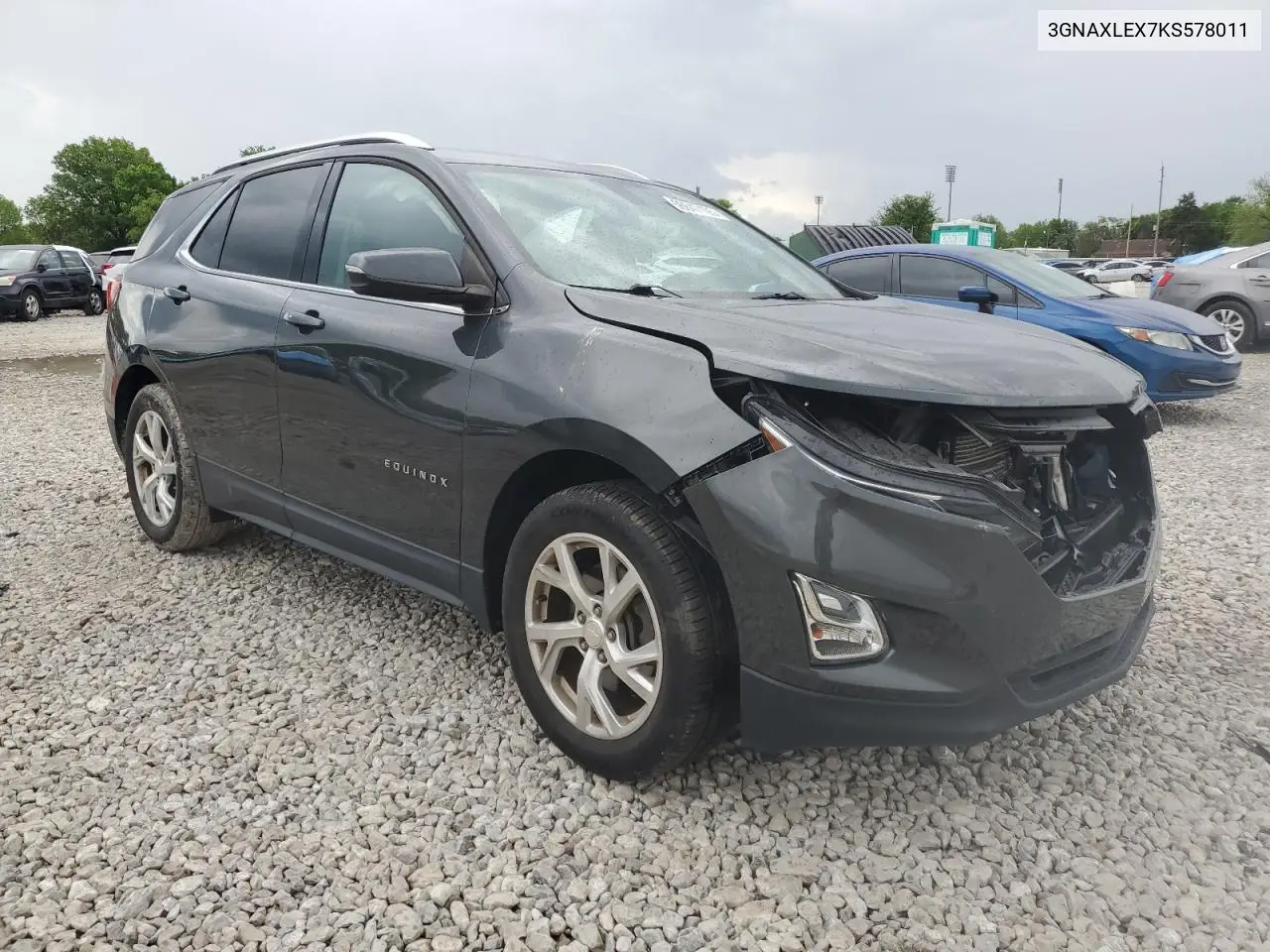 2019 Chevrolet Equinox Lt VIN: 3GNAXLEX7KS578011 Lot: 56847105
