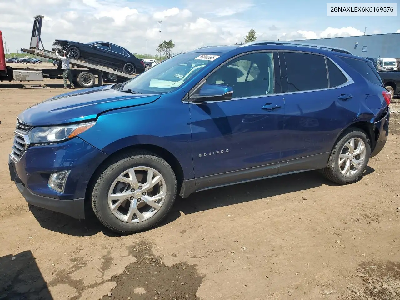 2019 Chevrolet Equinox Lt VIN: 2GNAXLEX6K6169576 Lot: 56888095