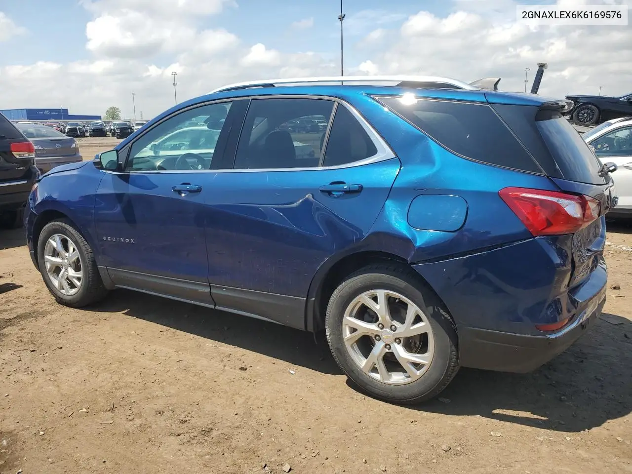 2019 Chevrolet Equinox Lt VIN: 2GNAXLEX6K6169576 Lot: 56888095