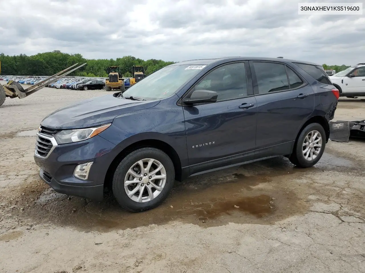 2019 Chevrolet Equinox Ls VIN: 3GNAXHEV1KS519600 Lot: 56973815