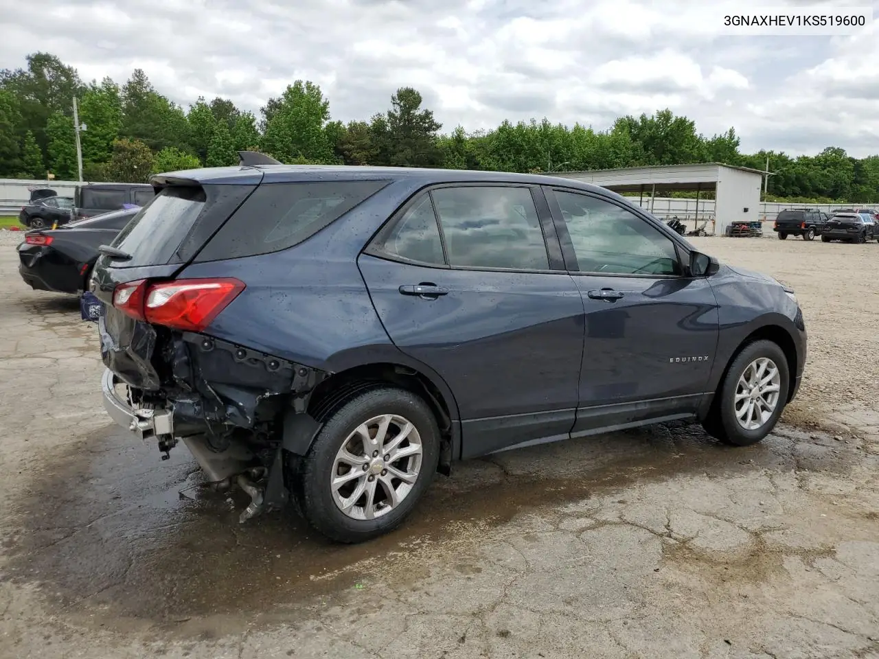 2019 Chevrolet Equinox Ls VIN: 3GNAXHEV1KS519600 Lot: 56973815