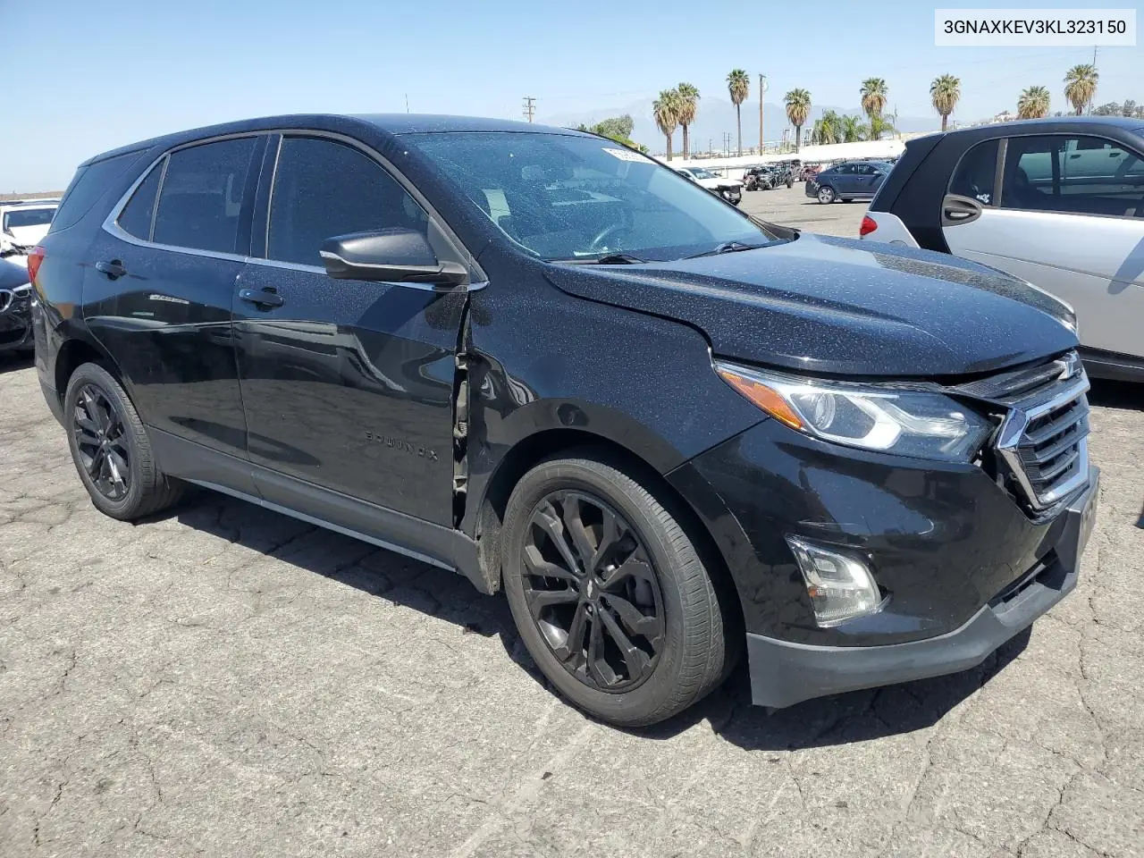 2019 Chevrolet Equinox Lt VIN: 3GNAXKEV3KL323150 Lot: 56989205