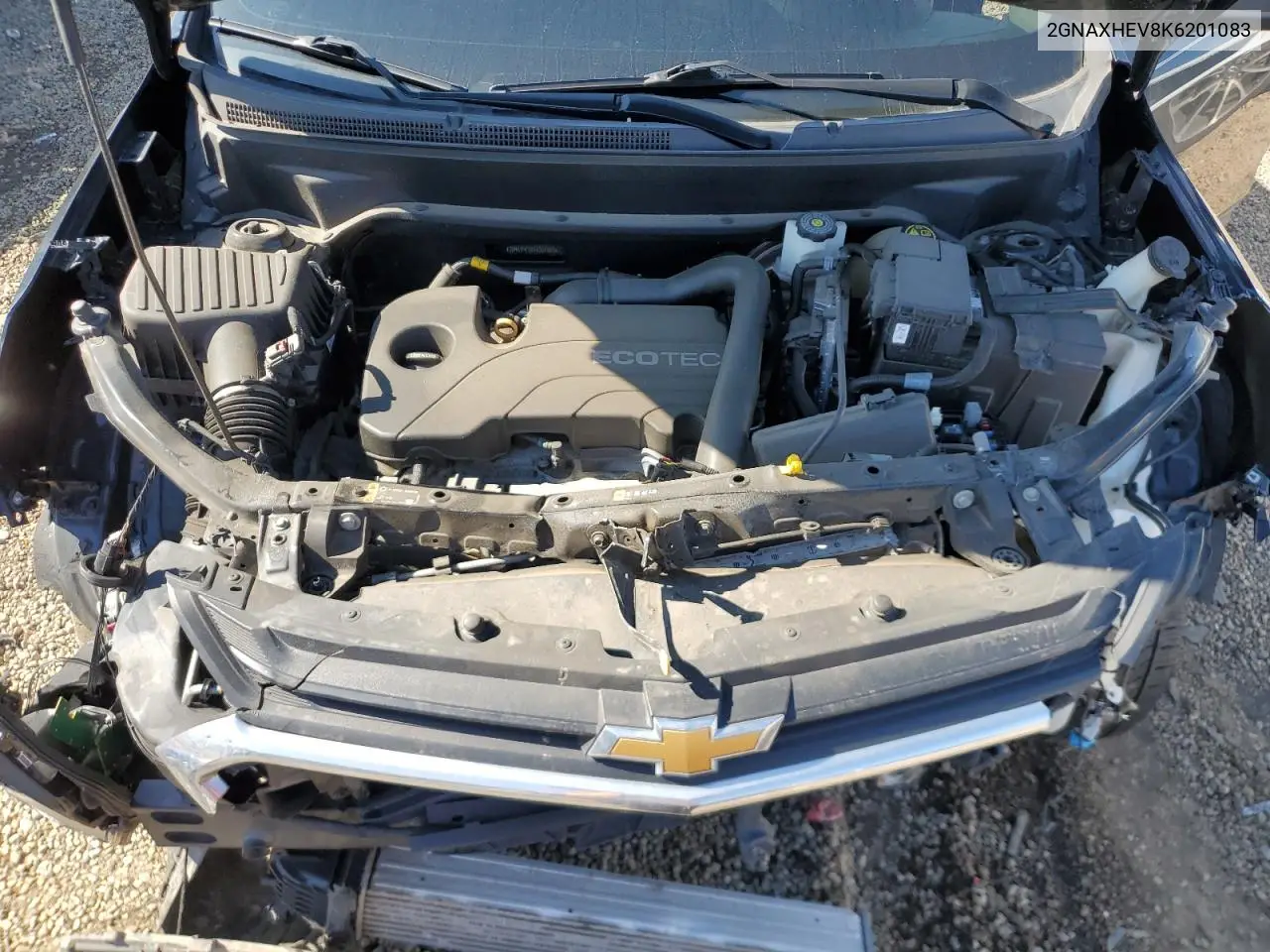 2019 Chevrolet Equinox Ls VIN: 2GNAXHEV8K6201083 Lot: 58038855