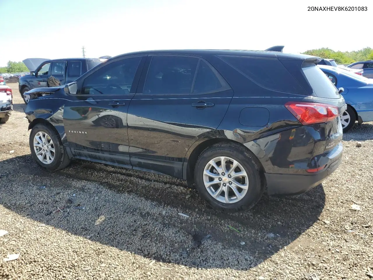 2019 Chevrolet Equinox Ls VIN: 2GNAXHEV8K6201083 Lot: 58038855