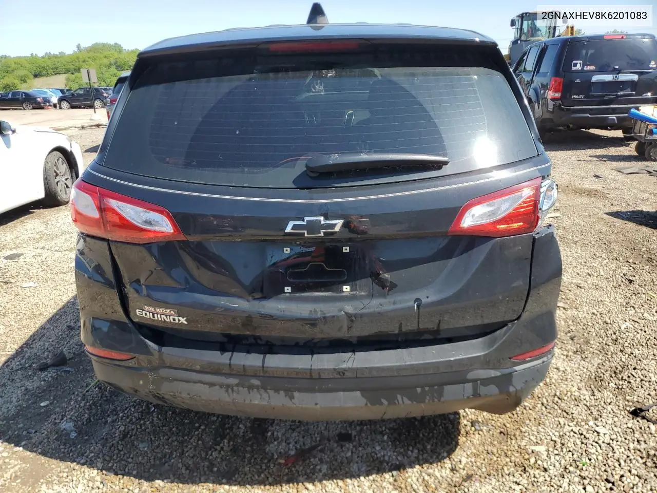 2019 Chevrolet Equinox Ls VIN: 2GNAXHEV8K6201083 Lot: 58038855