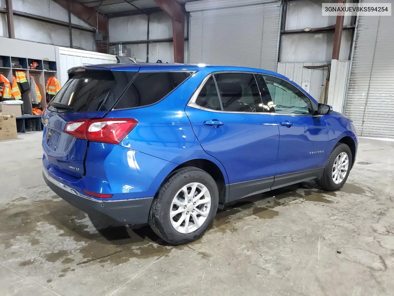 2019 Chevrolet Equinox Lt VIN: 3GNAXUEV8KS594254 Lot: 58550695