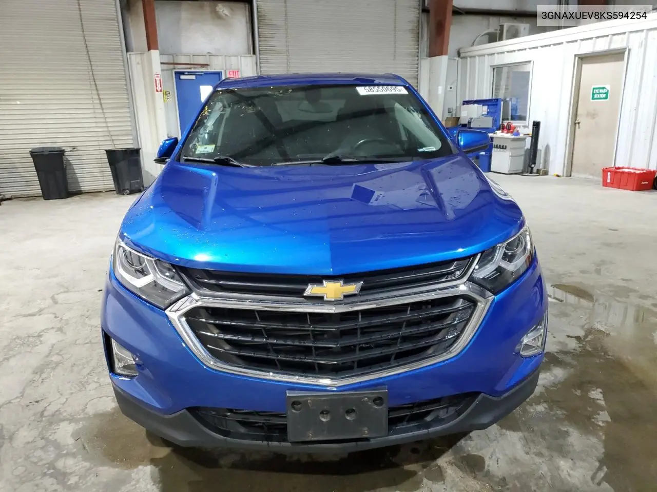 2019 Chevrolet Equinox Lt VIN: 3GNAXUEV8KS594254 Lot: 58550695