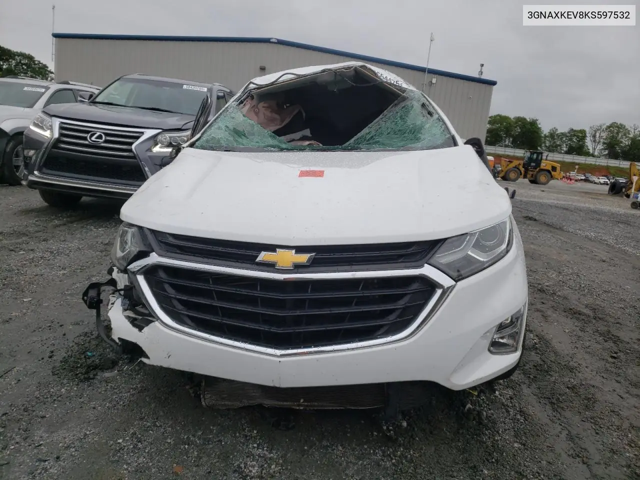 2019 Chevrolet Equinox Lt VIN: 3GNAXKEV8KS597532 Lot: 58654475