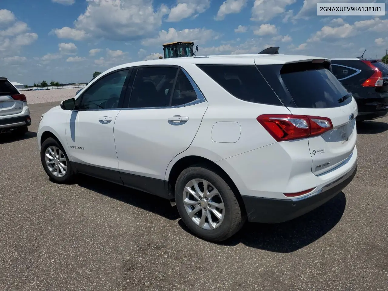 2019 Chevrolet Equinox Lt VIN: 2GNAXUEV9K6138181 Lot: 59554595