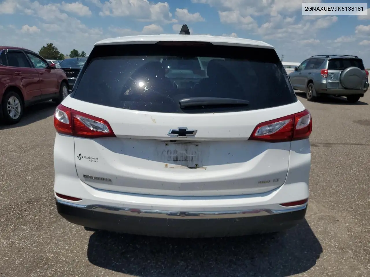2019 Chevrolet Equinox Lt VIN: 2GNAXUEV9K6138181 Lot: 59554595