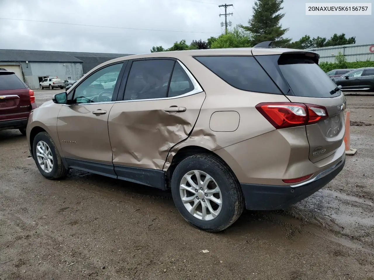 2019 Chevrolet Equinox Lt VIN: 2GNAXUEV5K6156757 Lot: 61069065