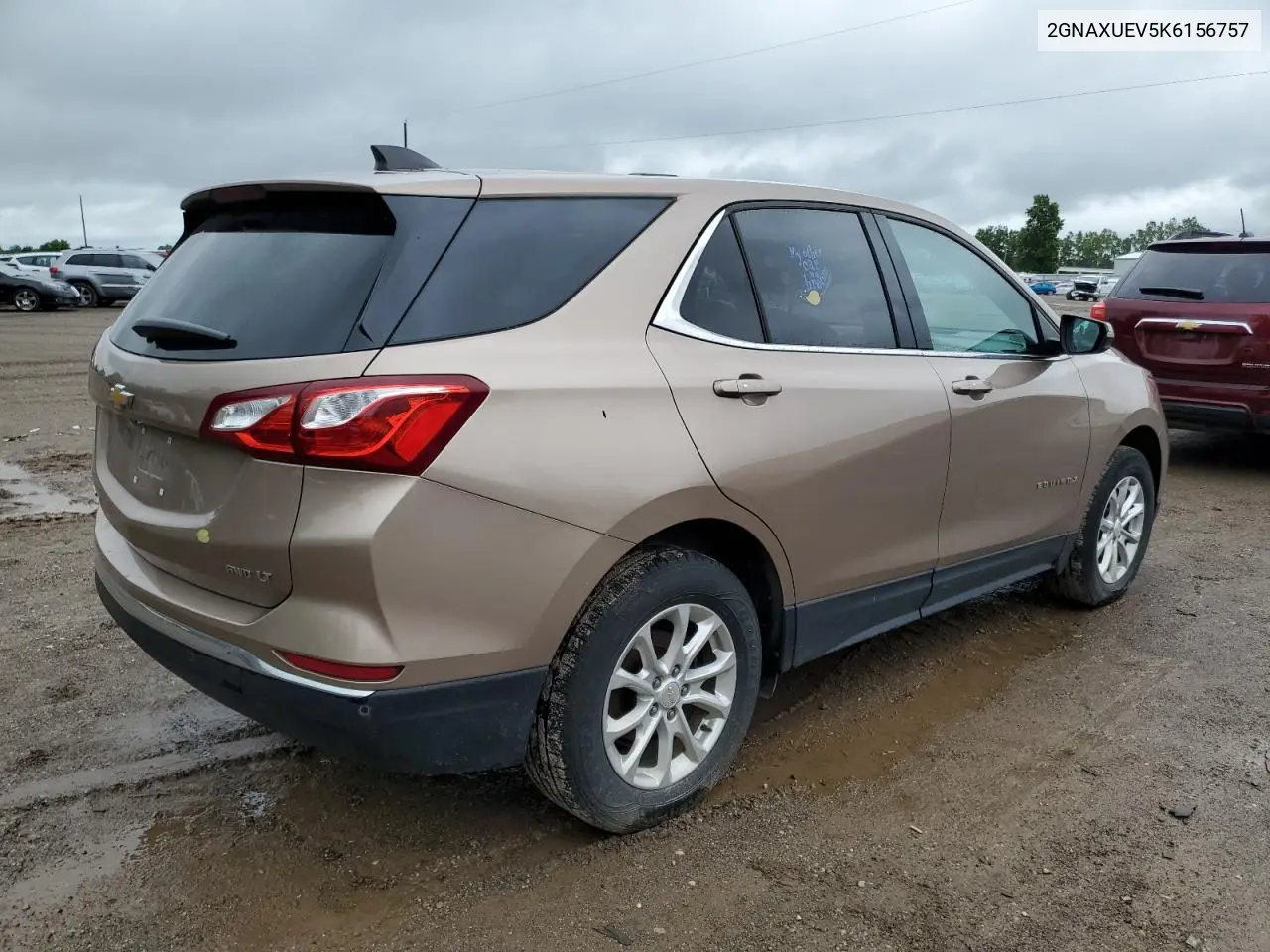 2019 Chevrolet Equinox Lt VIN: 2GNAXUEV5K6156757 Lot: 61069065