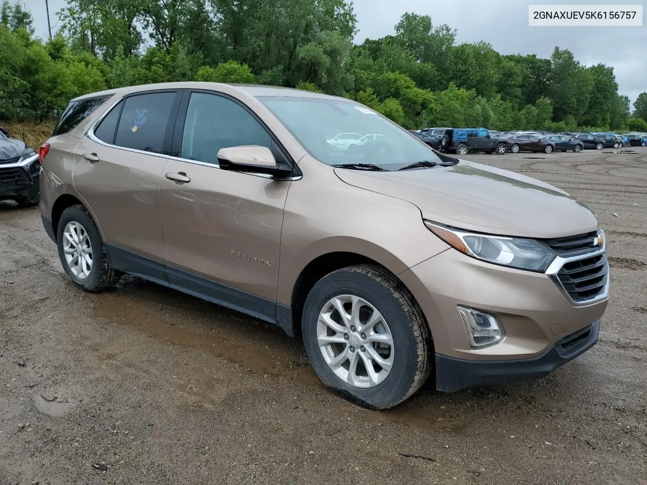 2019 Chevrolet Equinox Lt VIN: 2GNAXUEV5K6156757 Lot: 61069065
