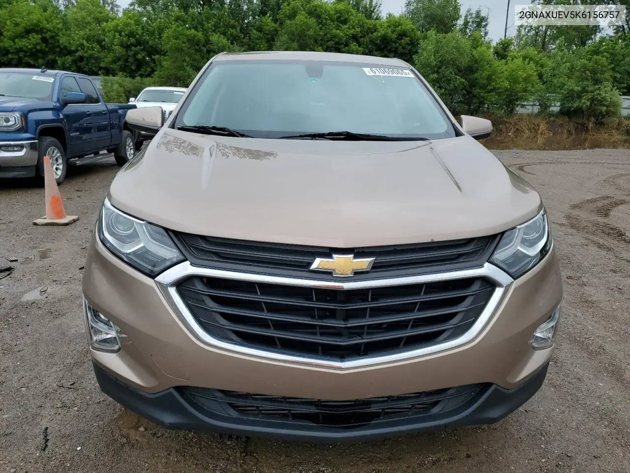 2019 Chevrolet Equinox Lt VIN: 2GNAXUEV5K6156757 Lot: 61069065