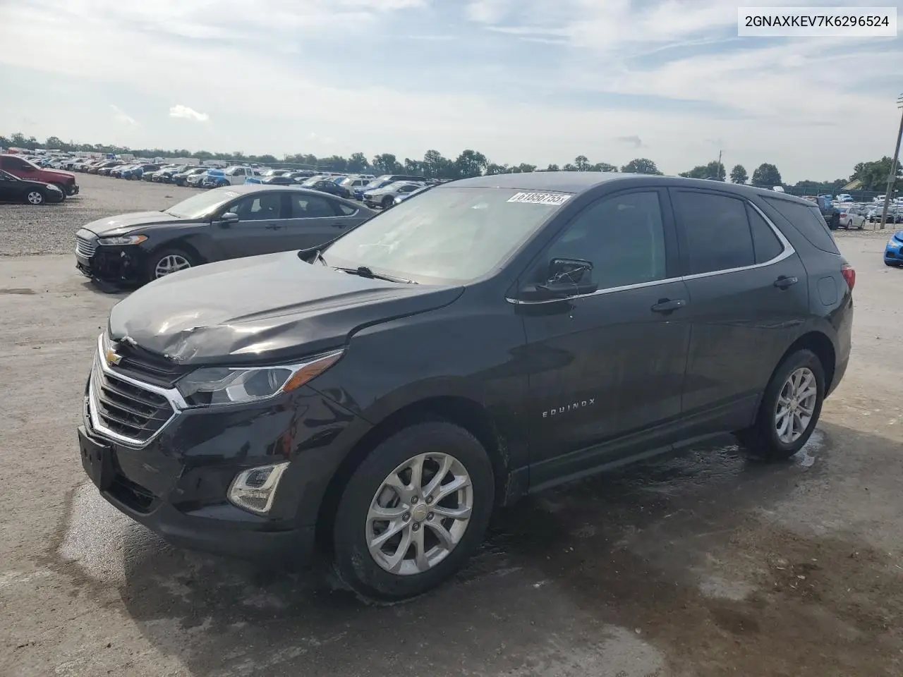 2019 Chevrolet Equinox Lt VIN: 2GNAXKEV7K6296524 Lot: 61856755