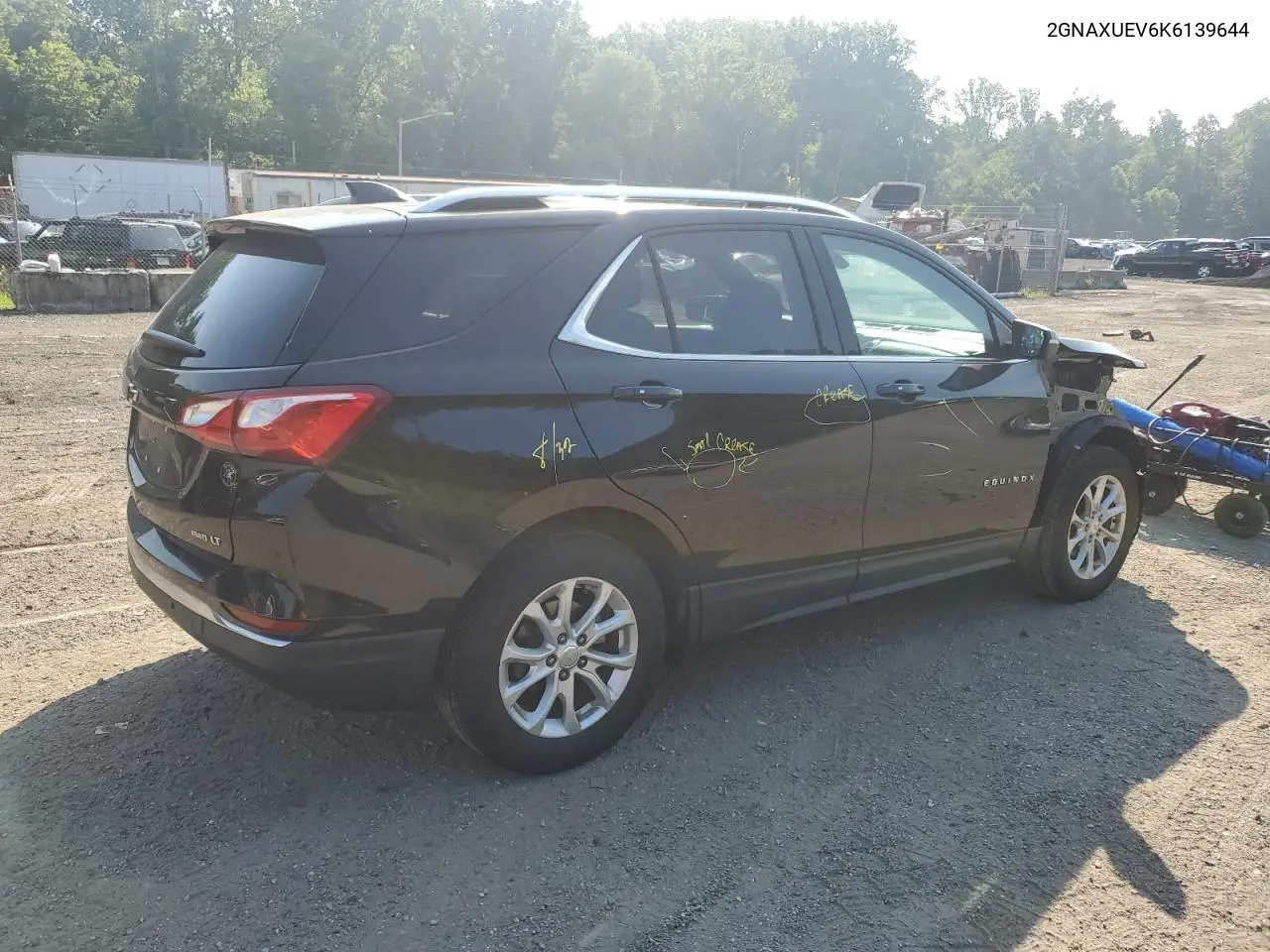 2019 Chevrolet Equinox Lt VIN: 2GNAXUEV6K6139644 Lot: 62499545