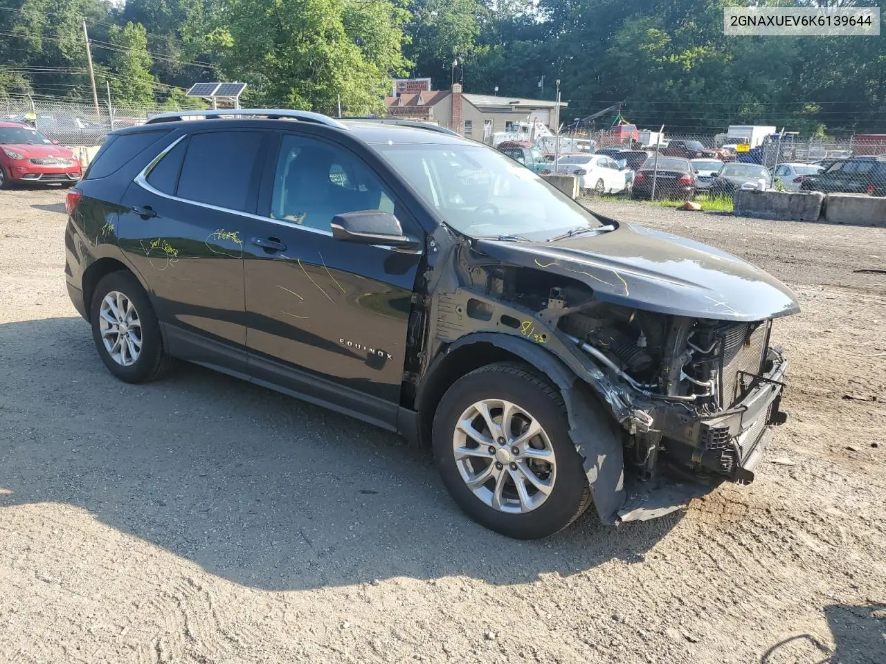 2019 Chevrolet Equinox Lt VIN: 2GNAXUEV6K6139644 Lot: 62499545
