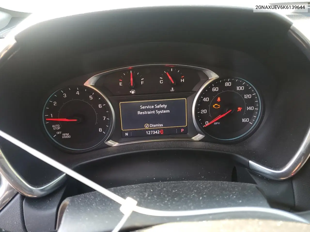 2019 Chevrolet Equinox Lt VIN: 2GNAXUEV6K6139644 Lot: 62499545