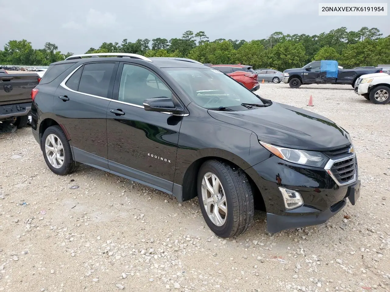 2019 Chevrolet Equinox Lt VIN: 2GNAXVEX7K6191954 Lot: 62503905