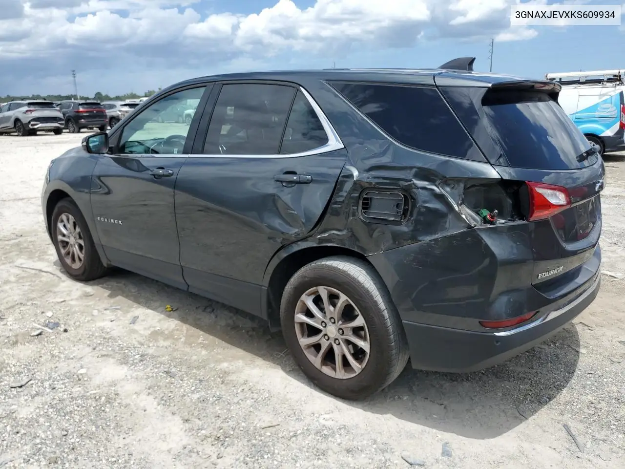 2019 Chevrolet Equinox Lt VIN: 3GNAXJEVXKS609934 Lot: 62527785