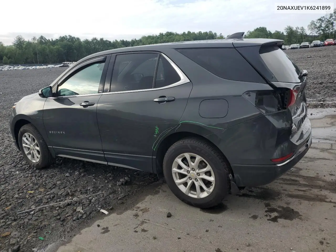 2019 Chevrolet Equinox Lt VIN: 2GNAXUEV1K6241899 Lot: 62541025