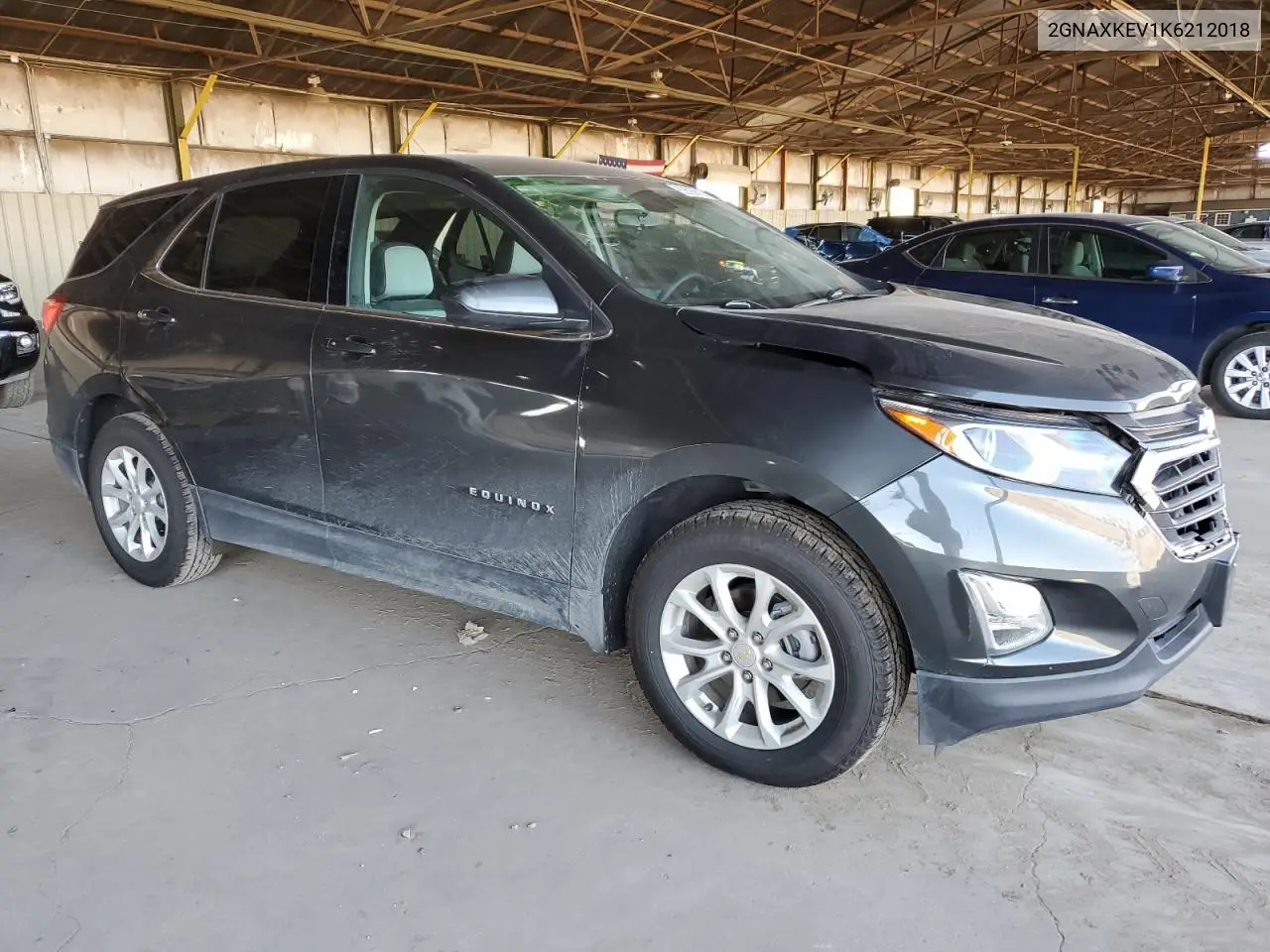 2019 Chevrolet Equinox Lt VIN: 2GNAXKEV1K6212018 Lot: 62698815