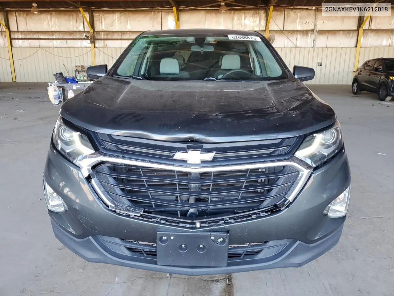 2019 Chevrolet Equinox Lt VIN: 2GNAXKEV1K6212018 Lot: 62698815