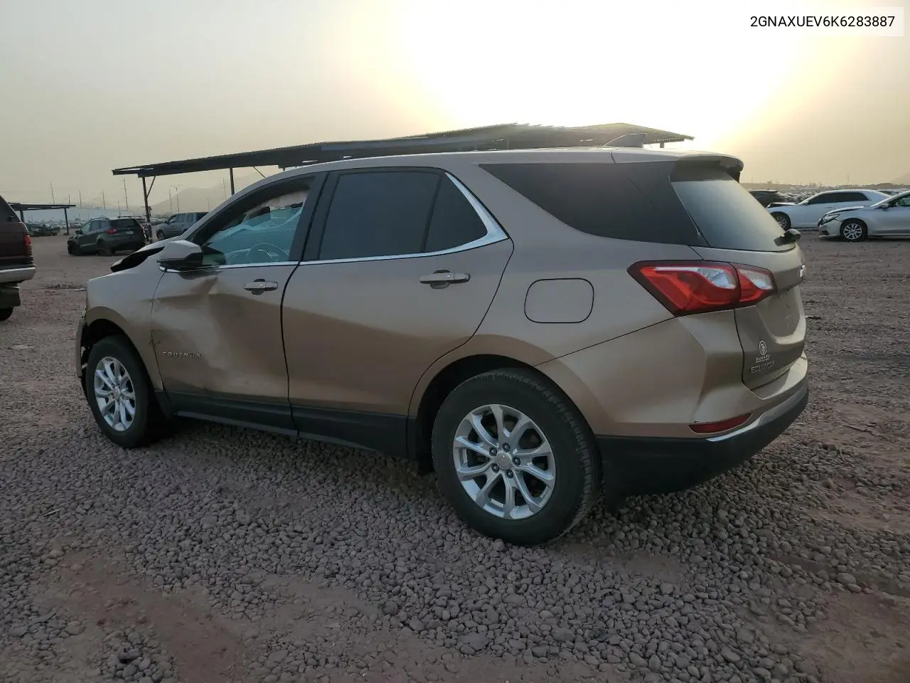 2019 Chevrolet Equinox Lt VIN: 2GNAXUEV6K6283887 Lot: 62906325