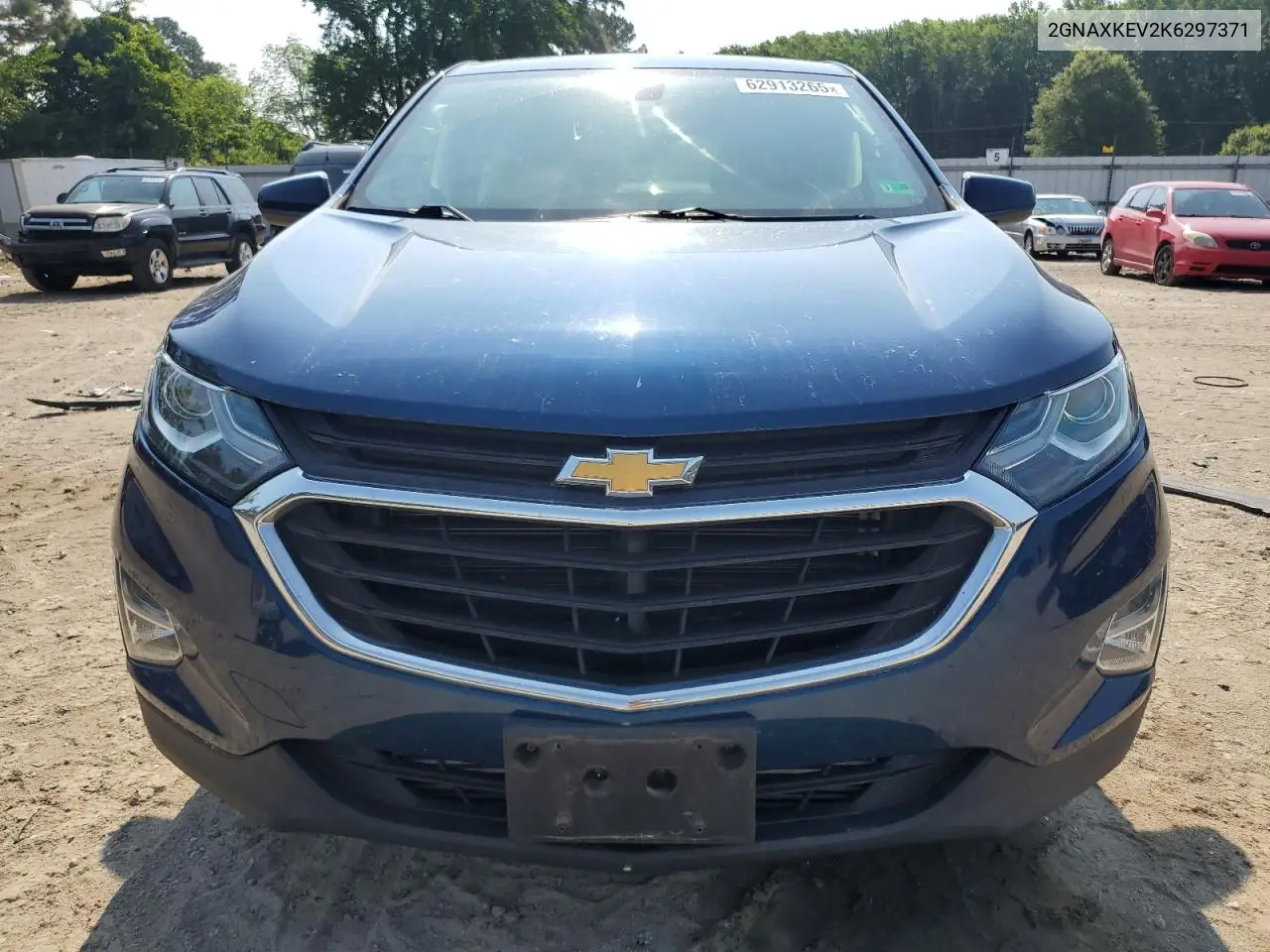 2019 Chevrolet Equinox Lt VIN: 2GNAXKEV2K6297371 Lot: 62913265