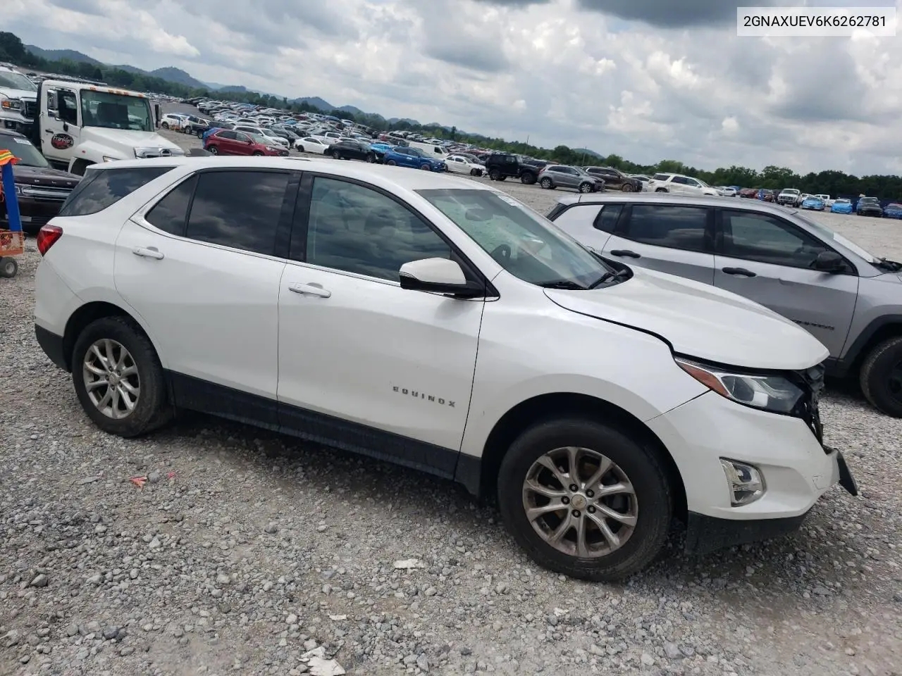 2019 Chevrolet Equinox Lt VIN: 2GNAXUEV6K6262781 Lot: 62922115