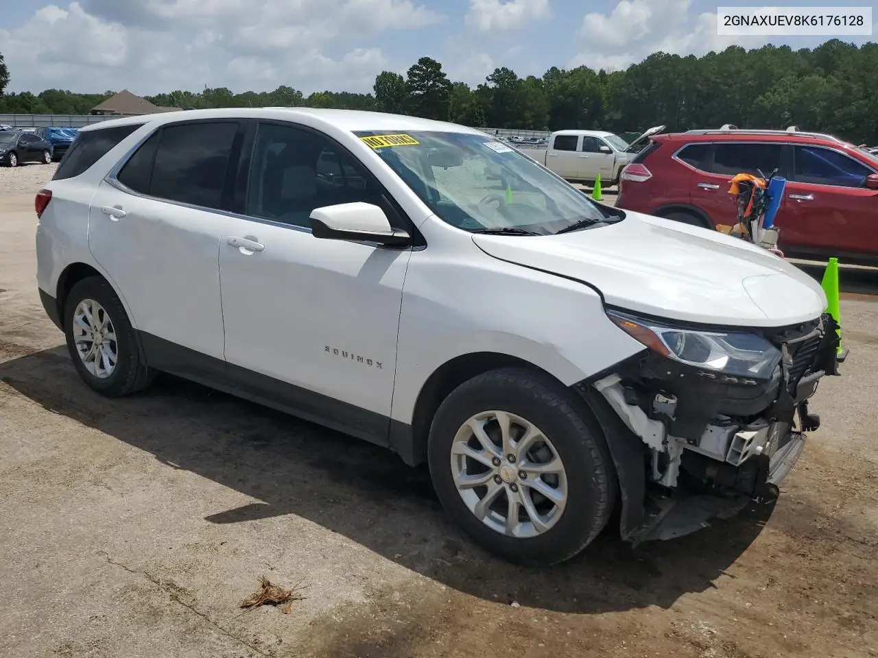 2019 Chevrolet Equinox Lt VIN: 2GNAXUEV8K6176128 Lot: 62952045