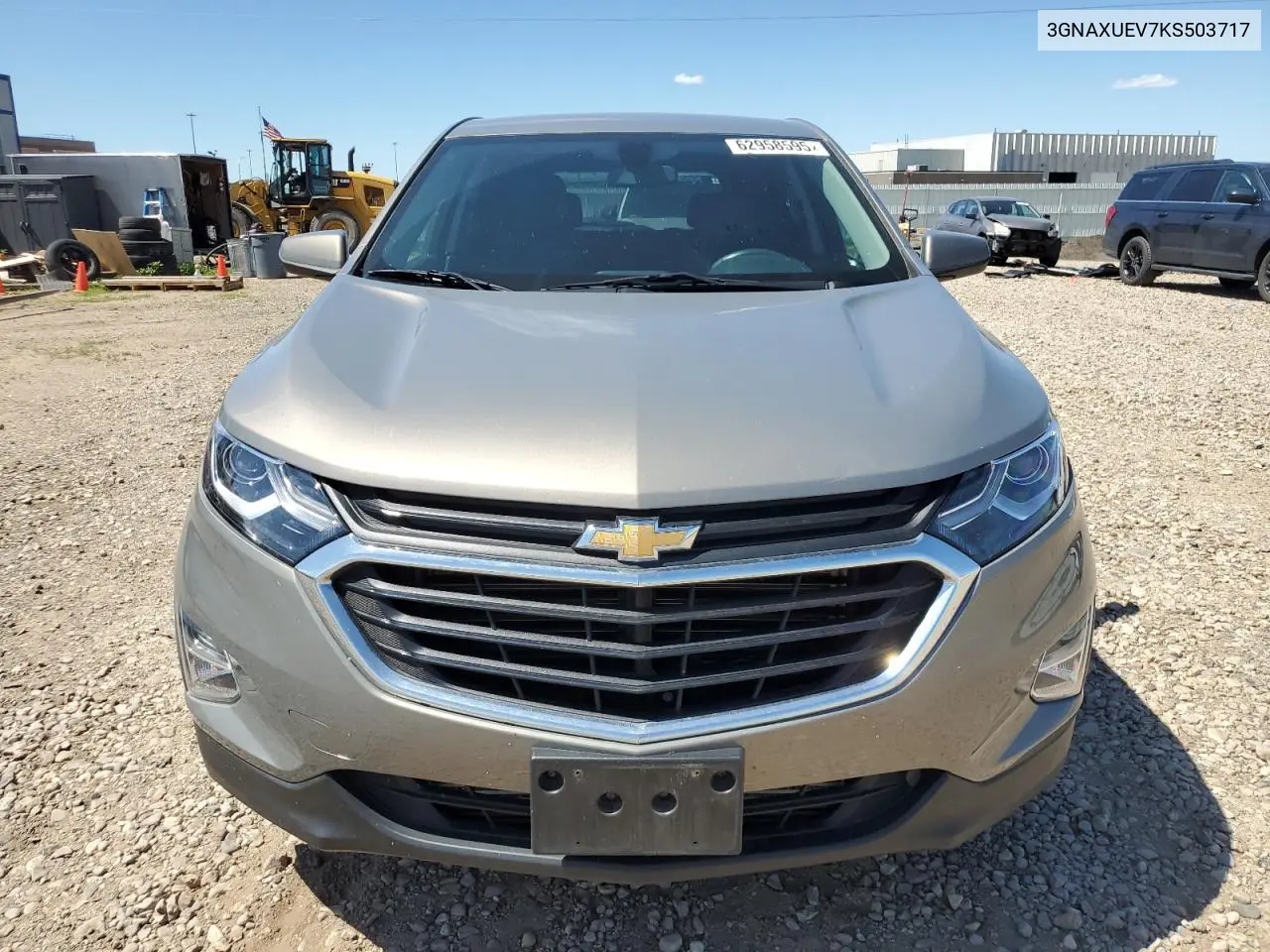 2019 Chevrolet Equinox Lt VIN: 3GNAXUEV7KS503717 Lot: 62958595