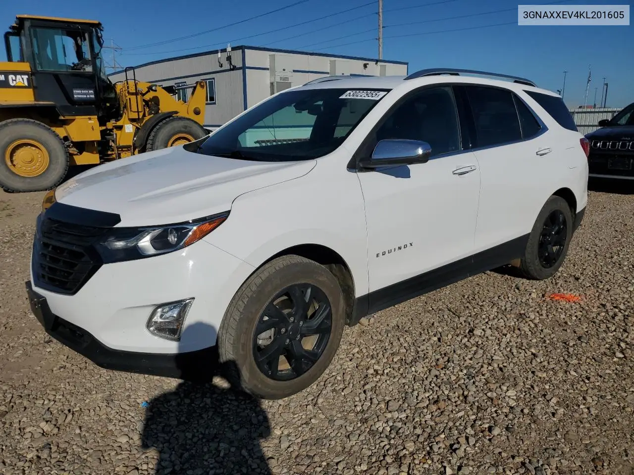 2019 Chevrolet Equinox Premier VIN: 3GNAXXEV4KL201605 Lot: 63022955