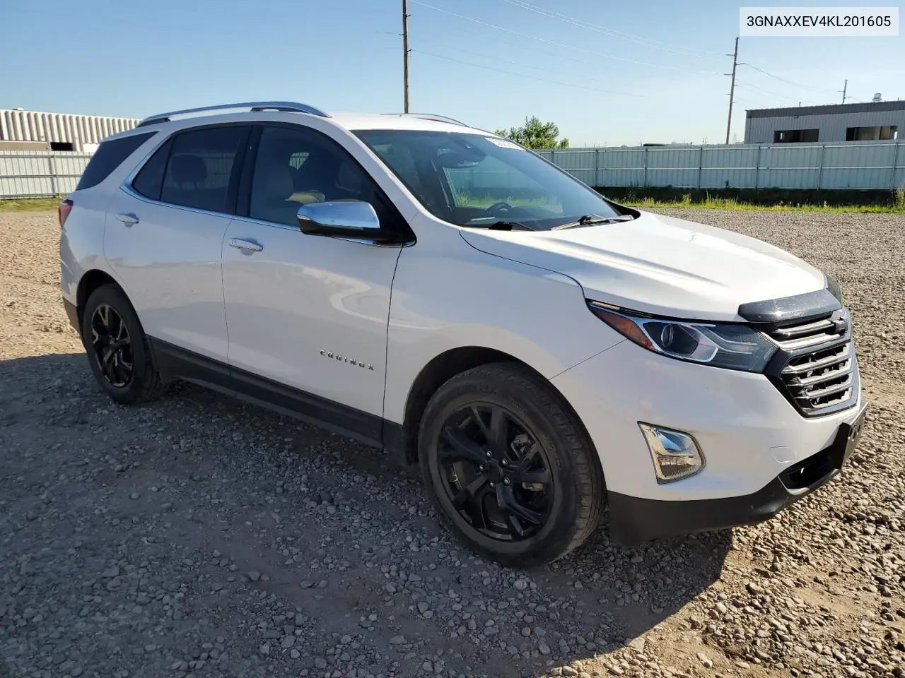 2019 Chevrolet Equinox Premier VIN: 3GNAXXEV4KL201605 Lot: 63022955