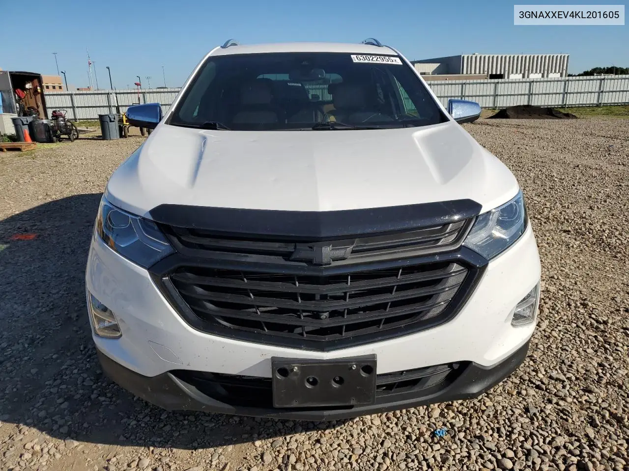 2019 Chevrolet Equinox Premier VIN: 3GNAXXEV4KL201605 Lot: 63022955
