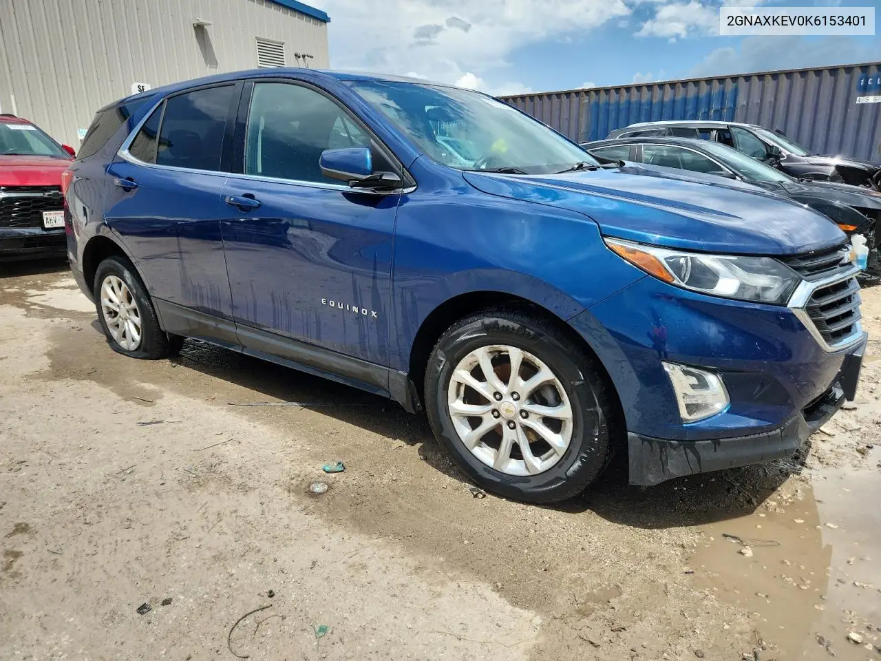 2019 Chevrolet Equinox Lt VIN: 2GNAXKEV0K6153401 Lot: 63033025