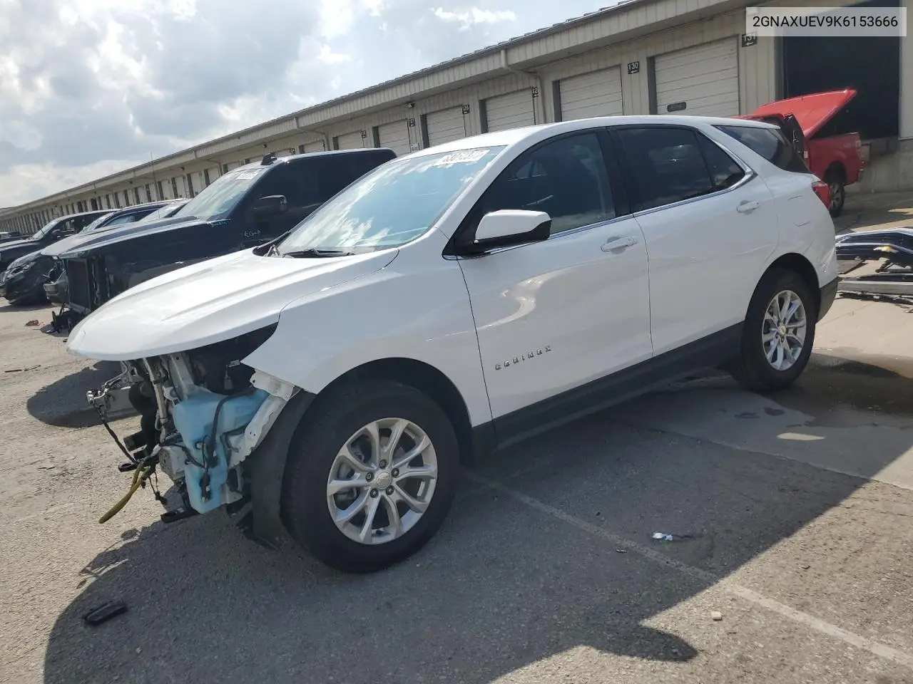 2019 Chevrolet Equinox Lt VIN: 2GNAXUEV9K6153666 Lot: 63062375