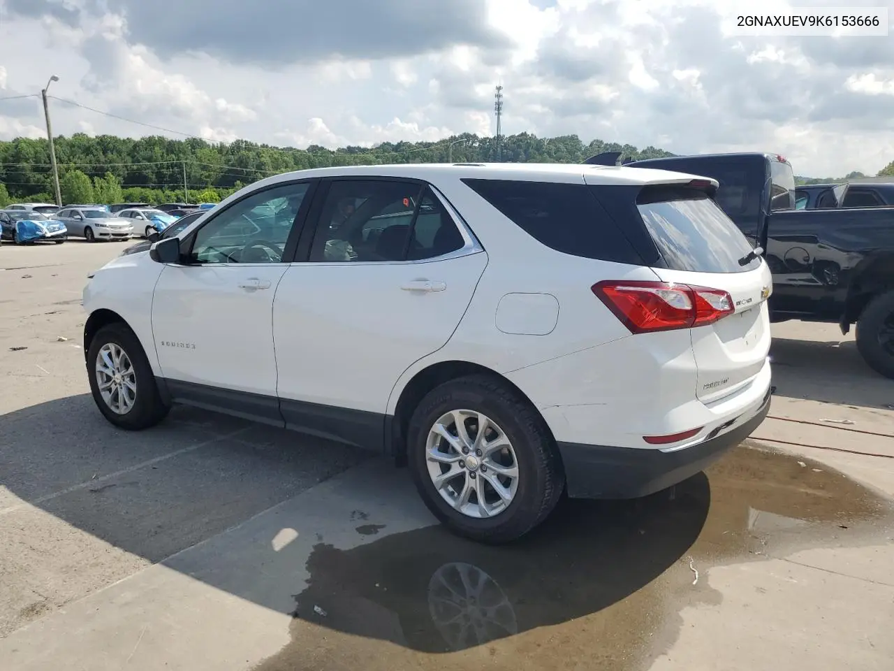 2019 Chevrolet Equinox Lt VIN: 2GNAXUEV9K6153666 Lot: 63062375